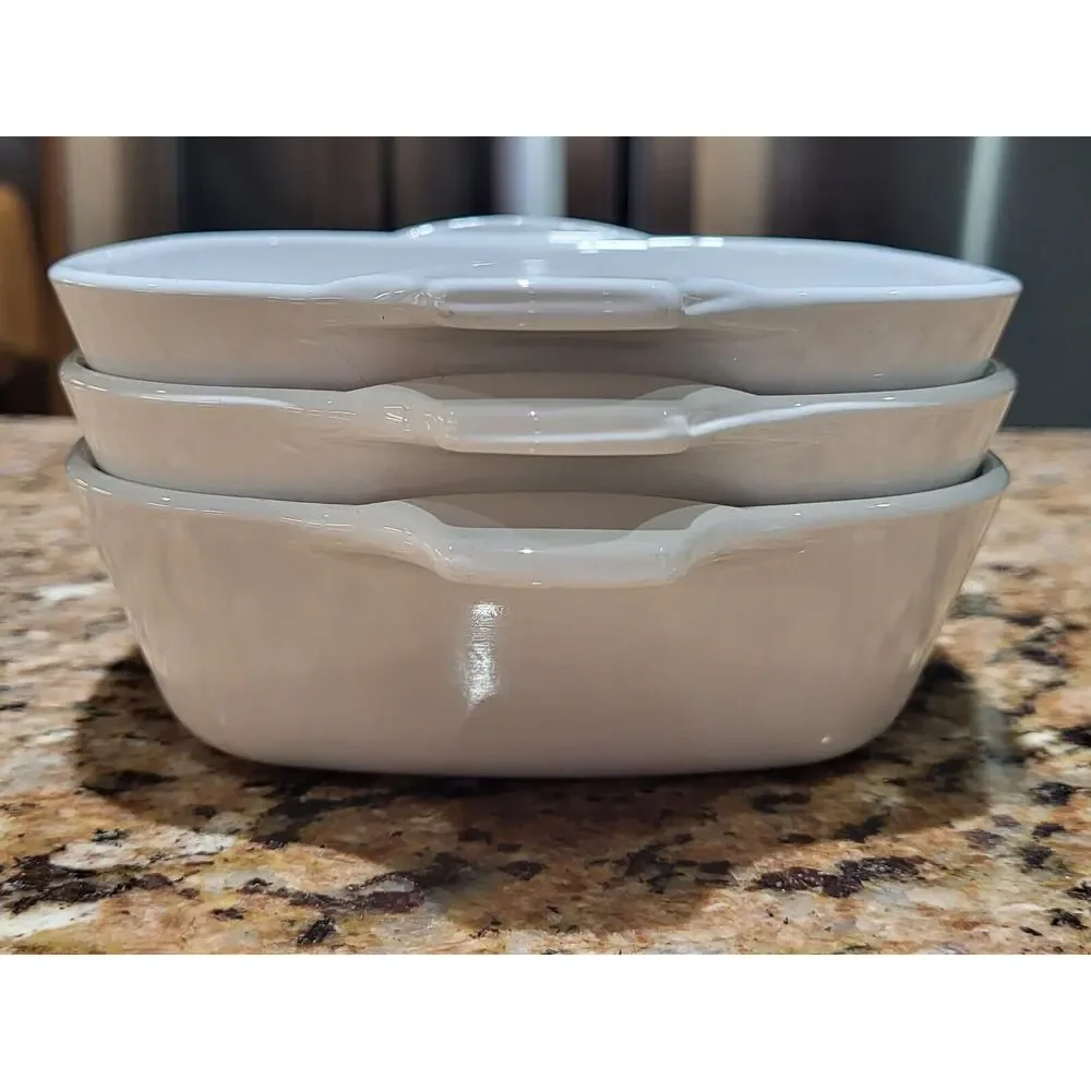 Corning Ware Spice Of Life Petite Pans P-41-B 1 3/4 Cup (Set Of 3) Vintage